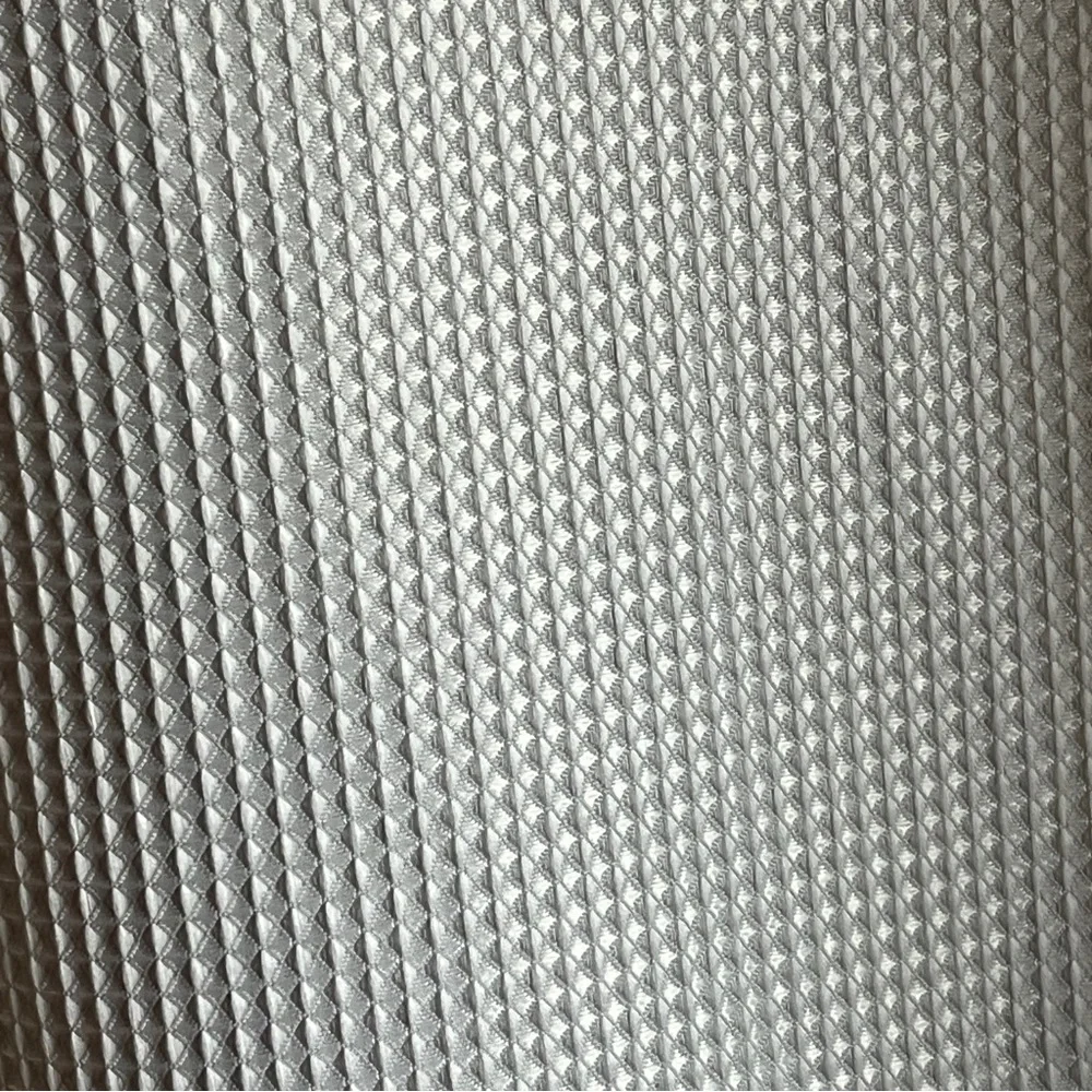 Heavy Duty Waffle Shower Curtain - 72W x 72H - Hotel Quality - White